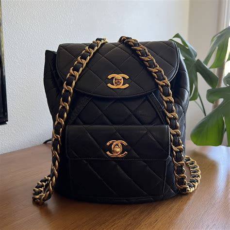 chanel backpack vintage what comes arouns d goes around|best Vintage Chanel bags.